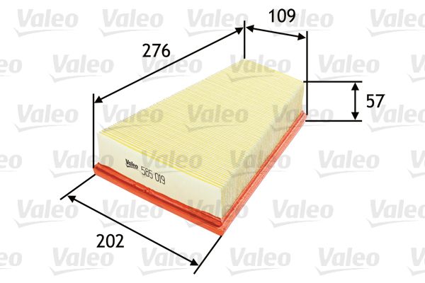 Filtr powietrza VALEO 585019