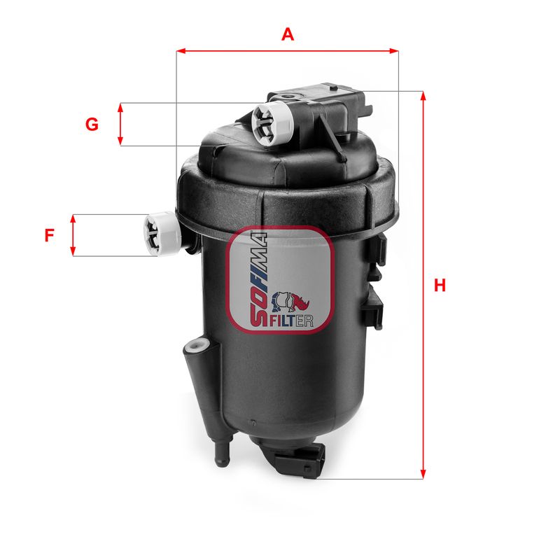 Filtr paliwa SOFIMA S 5179 GC