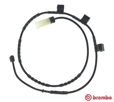 Styk ostrzegawczy, zużycie okładzin hamulcowych BREMBO A 00 272