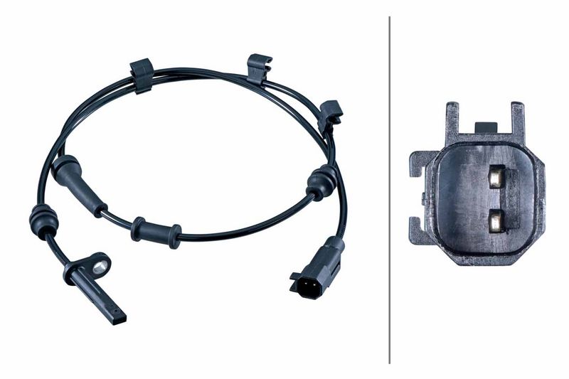 Czujnik, prędkość obrotowa koła HELLA 6PU 358 268-031