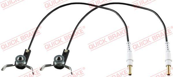 Styk ostrzegawczy, zużycie okładzin hamulcowych QUICK BRAKE WS0185A