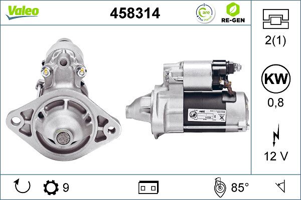 Rozrusznik VALEO 458314