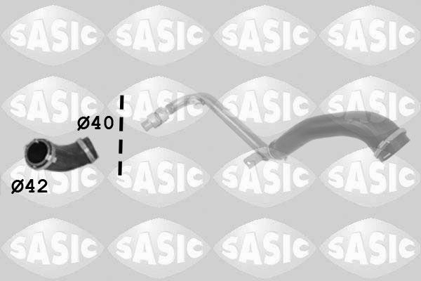 Przewód powietrza doładowującego SASIC 3336271