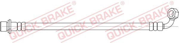 Przewód hamulcowy elastyczny QUICK BRAKE 58.003