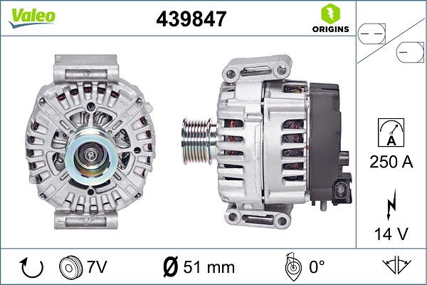 Alternator VALEO 439847