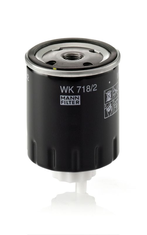 Filtr paliwa MANN-FILTER WK 718/2