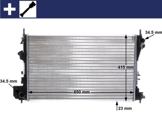 Chłodnica, układ chłodzenia silnika MAHLE CR40000S