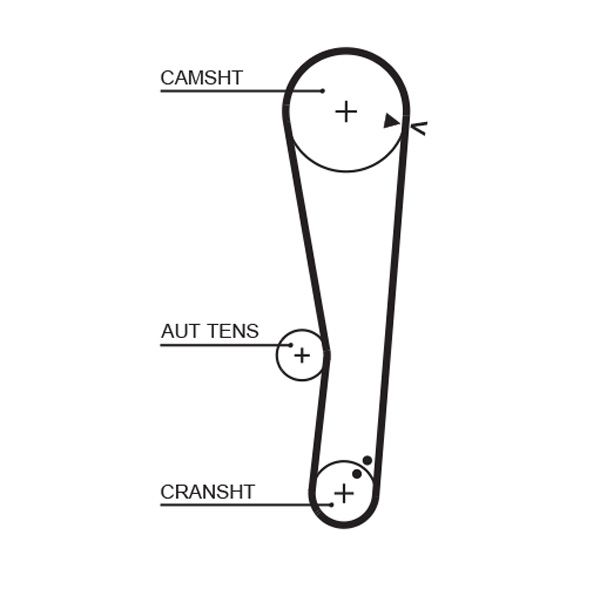 Pasek rozrządu GATES 5568xs