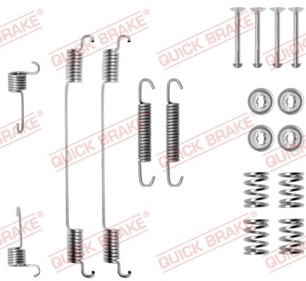 Zestaw akcesoriów, szczęki hamulcowe QUICK BRAKE 105-0682