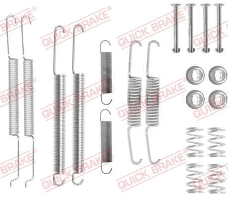 Zestaw akcesoriów, szczęki hamulcowe QUICK BRAKE 105-0726