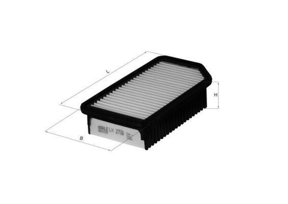 Filtr powietrza KNECHT LX 2739