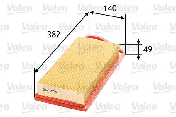 Filtr powietrza VALEO 585005