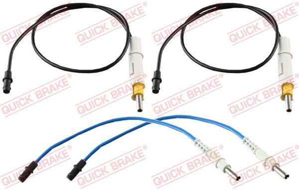 Styk ostrzegawczy, zużycie okładzin hamulcowych QUICK BRAKE ws 0256 a