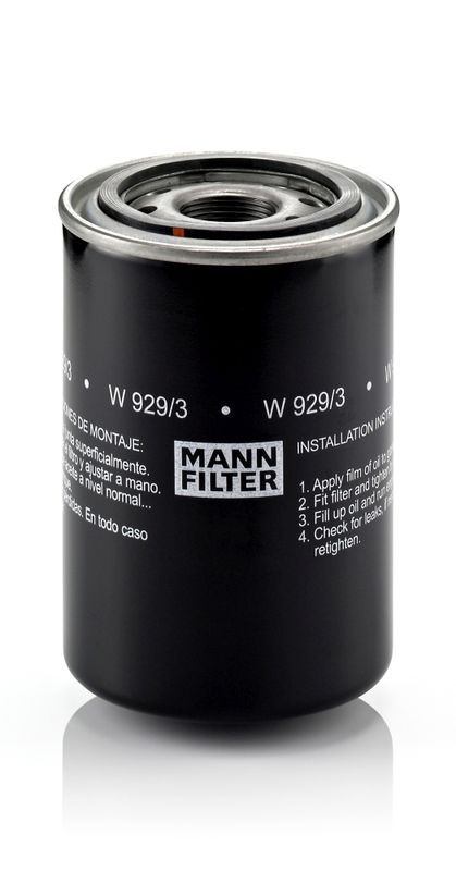 Filtr oleju MANN-FILTER W929/3