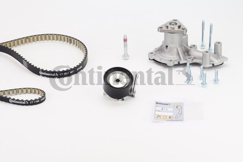 Pompa wody + zestaw paska rozrządu CONTINENTAL CTAM CT1211WP2PRO