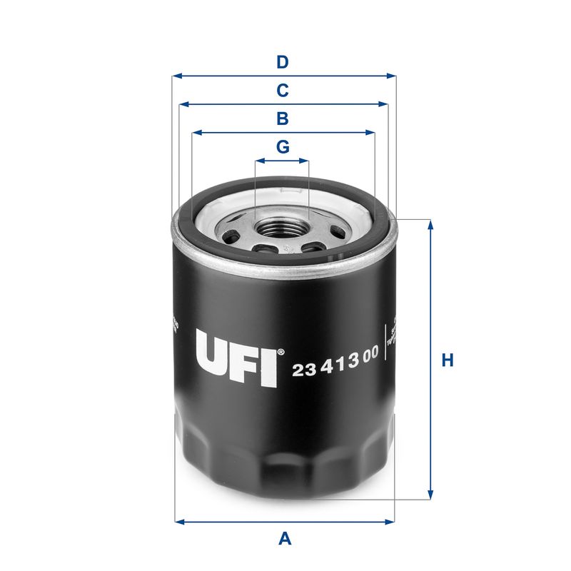 Filtr oleju UFI 23.413.00