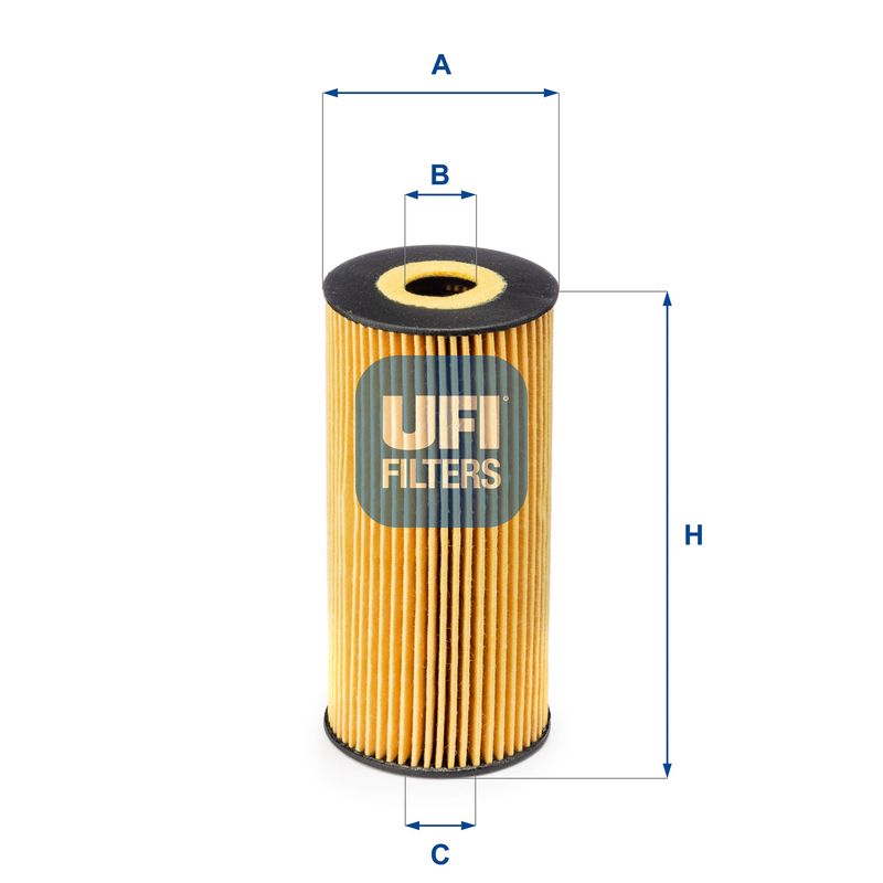 Filtr oleju UFI 25.166.00