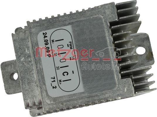 Sterownik, wentylator elektryczny (chłodzenie silnika) METZGER 0917036