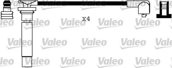 Zestaw przewodów zapłonowych VALEO 346594