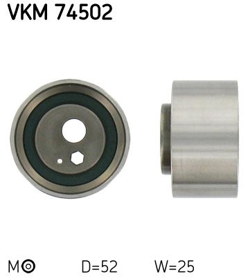 Rolka napinacza, pasek rozrządu SKF vkm 74502