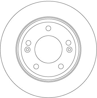 Tarcza hamulcowa TRW DF6937