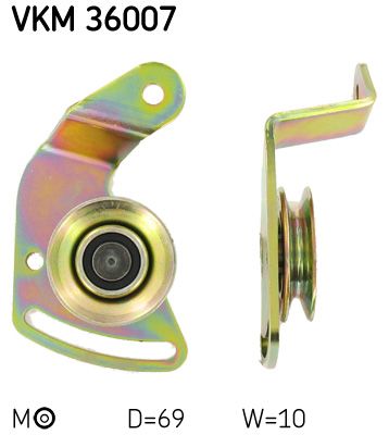 Rolka napinacza, pasek klinowy SKF vkm 36007