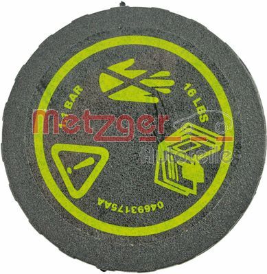 Pokrywa, zbiornik płynu chłodzącego METZGER 2140152
