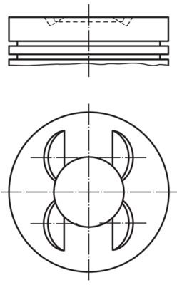 Tłok MAHLE 028PI00153000