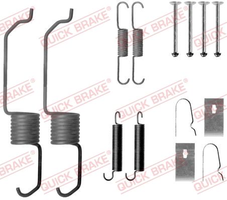 Zestaw akcesoriów, szczęki hamulcowe QUICK BRAKE 105-0798