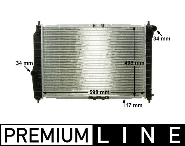 Chłodnica, układ chłodzenia silnika MAHLE CR1310000P