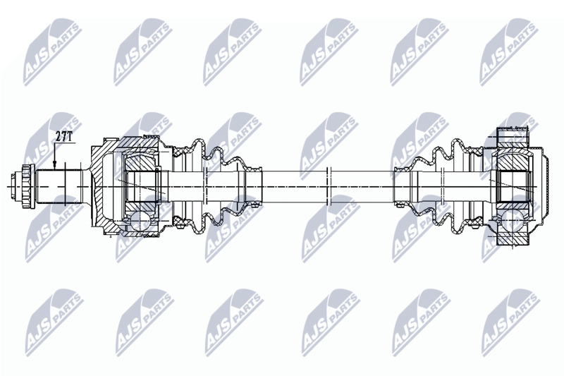 Wał napędowy NTY NPW-BM-149