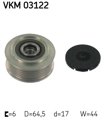 Alternator - sprzęgło jednokierunkowe SKF vkm 03122