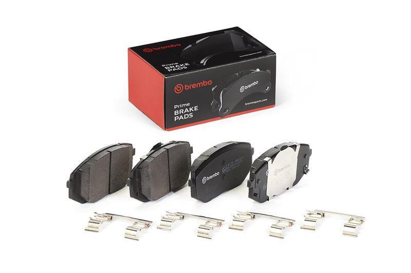 Zestaw klocków hamulcowych, hamulce tarczowe BREMBO P 30 140