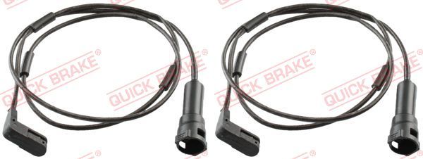 Styk ostrzegawczy, zużycie okładzin hamulcowych QUICK BRAKE WS 0122 A