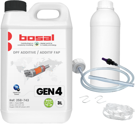 Dodatek, regeneracja filtra cząstek sadzy / cząstek stałych BOSAL 258-743