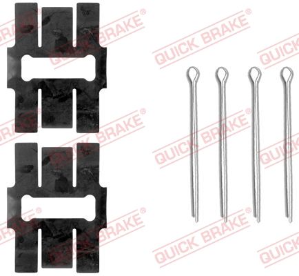 Zestaw akcesoriów, klocki hamulcowe QUICK BRAKE 109-1146