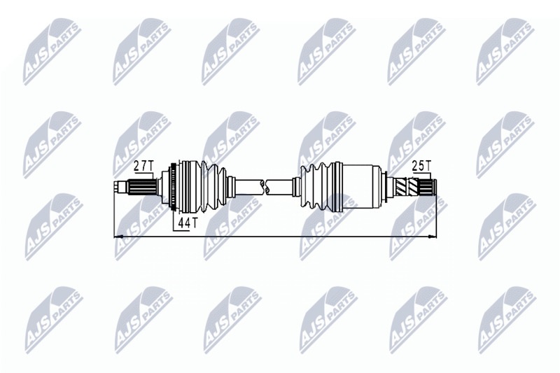 Wał napędowy NTY NPW-SB-009