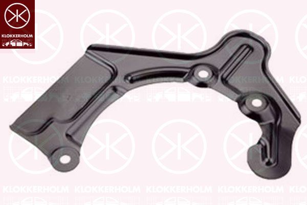 Panel rozbryzgiwujący, tarcza hamulcowa KLOKKERHOLM 9504378