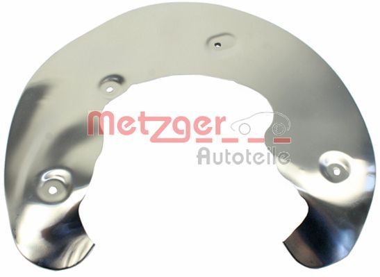 Panel rozbryzgiwujący, tarcza hamulcowa METZGER 6115094