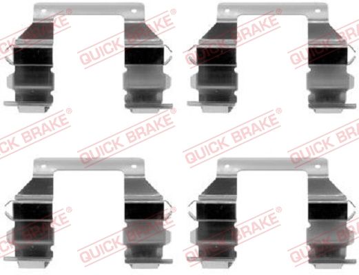 Zestaw akcesoriów, klocki hamulcowe QUICK BRAKE 109-1103