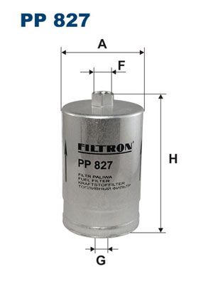 Filtr paliwa FILTRON pp 827