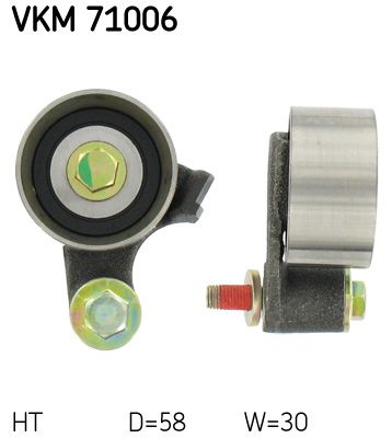 Rolka napinacza, pasek rozrządu SKF vkm 71006