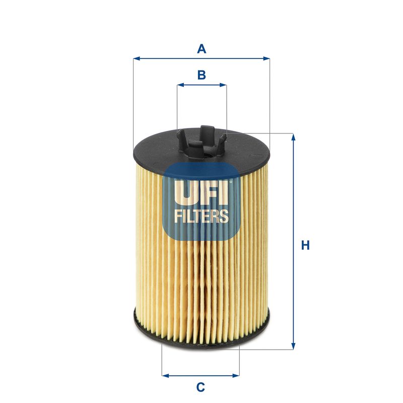 Filtr oleju UFI 25.063.00