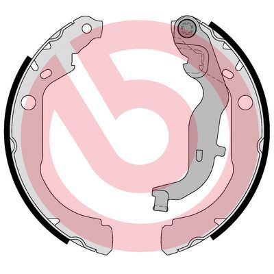 Zestaw szczęk hamulcowych BREMBO S 68 549