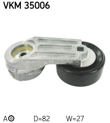 Rolka napinacza, pasek klinowy wielorowkowy SKF VKM 35006