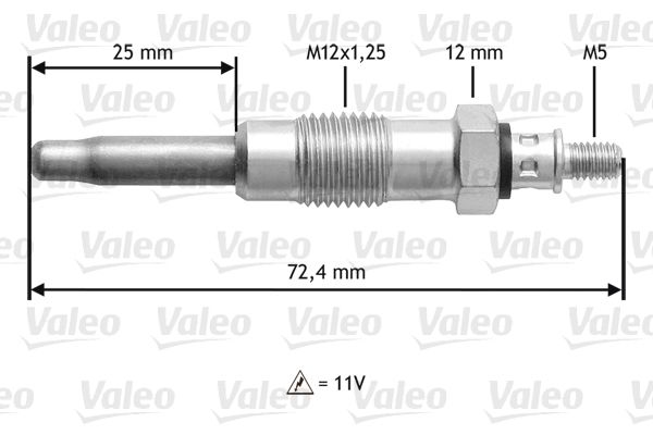 Świeca żarowa VALEO 345100