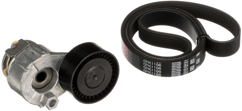 Zestaw paska klinowego wielorowkowego GATES K016PK1198