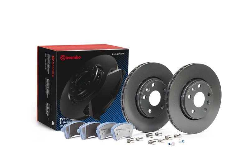 Zestaw do hamulców, hamulce tarczowe BREMBO KT 08 033