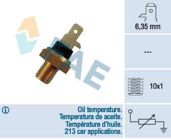 Czujnik, temperatura oleju FAE 31610