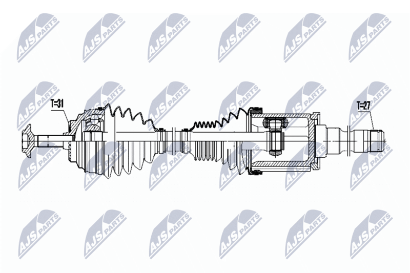 Wał napędowy NTY NPW-BM-050